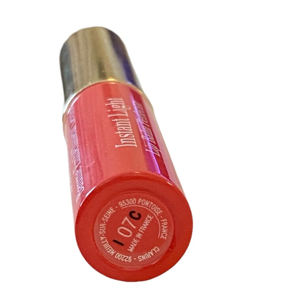 💎 CLARINS Instant Light Natural Lip Balm Perfector in Shade Hot Pink 07 New